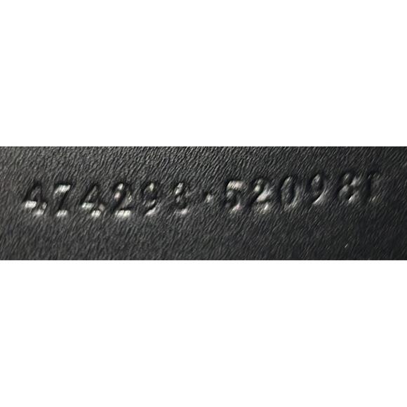 Gucci Soft Zip Belt Bag Gg Coated #197800G10B - Picture 6 of 6